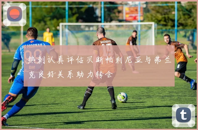 热刺认真评估买断帕利尼亚与弗兰克良好关系助力转会