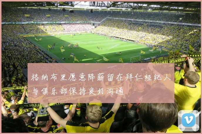 格纳布里愿意降薪留在拜仁经纪人与俱乐部保持良好沟通